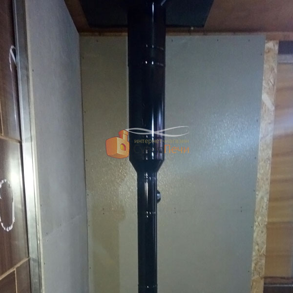   Монтаж печи длительного горения Ставр 9 (миниатюра)